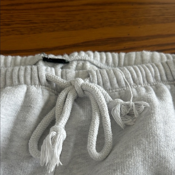 Gray Wide-Leg Sweatpants/9 - Picture 2 of 4